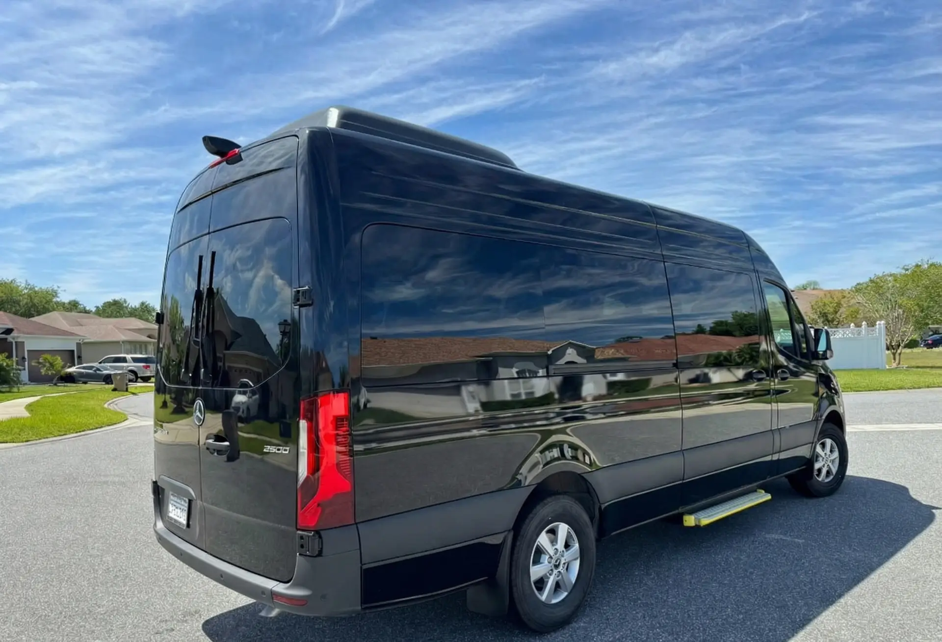 orlux luxury mercedes sprinter 12 passenger van rental orlando
