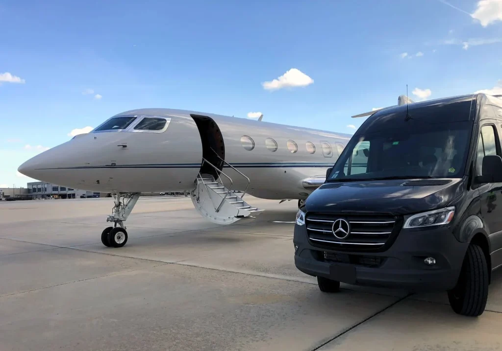 orlux luxury sprinter van private orlando airport pickup