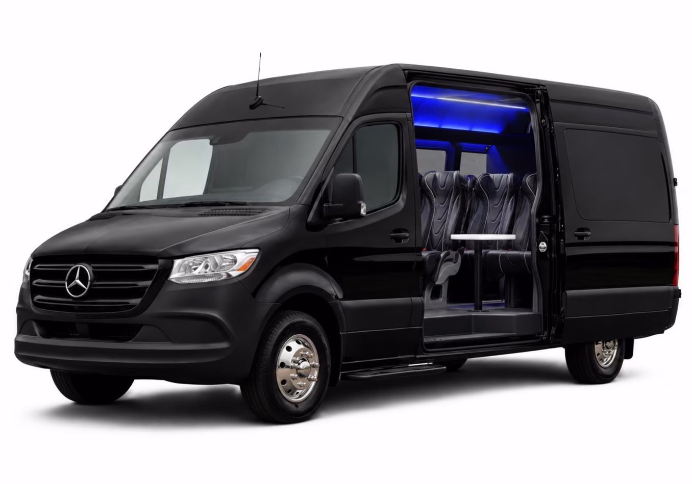 executive sprinter van transparent interior e1780879625108 Orlando Event Transportation | Corporate & Group Event Transfers | Orlux 2026 Orlux Rides