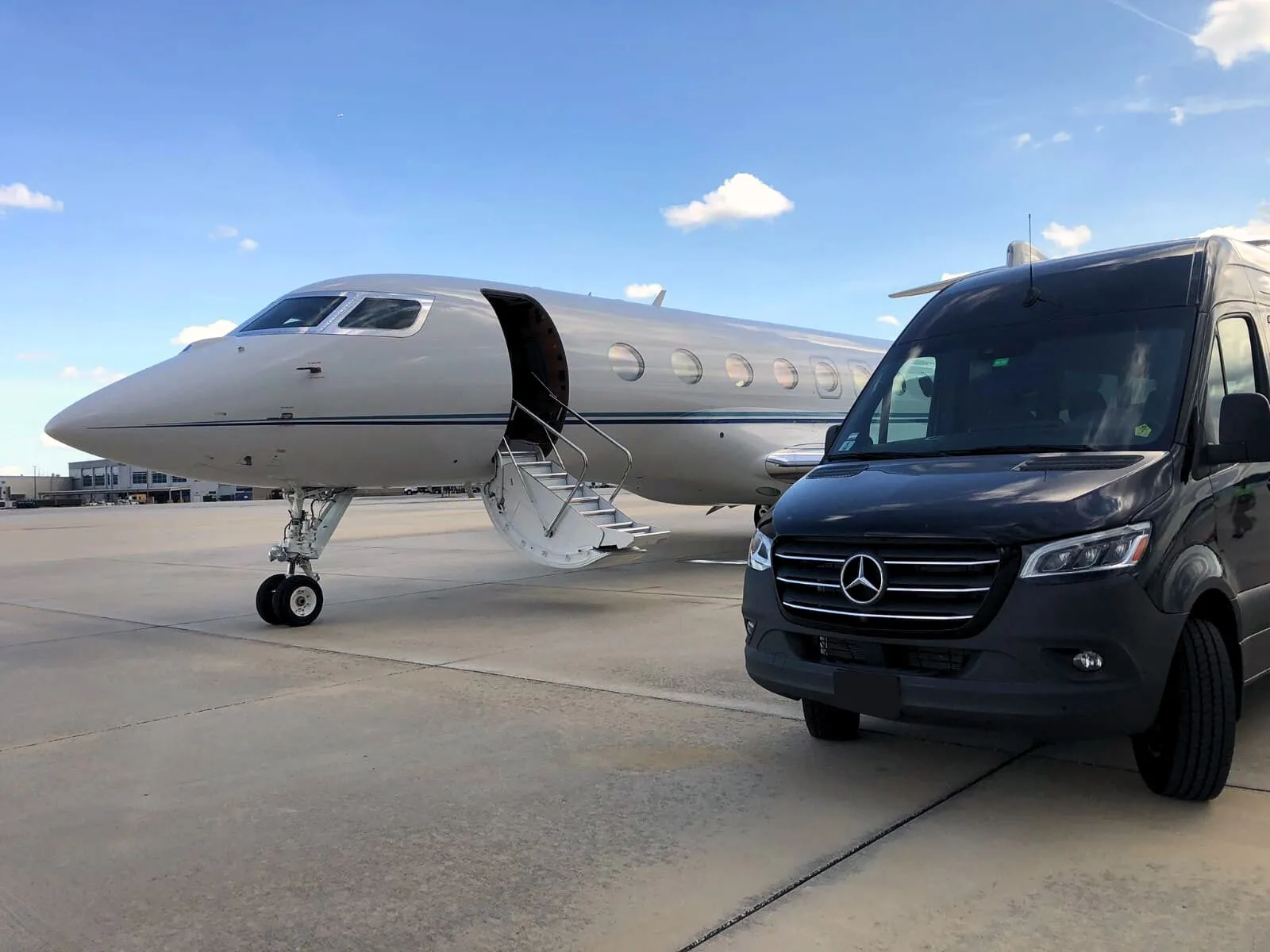 sprinter van airport service