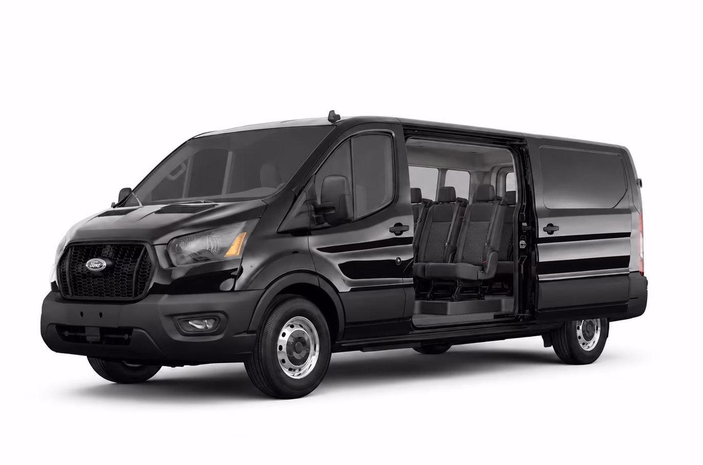 10 Pax Van interior